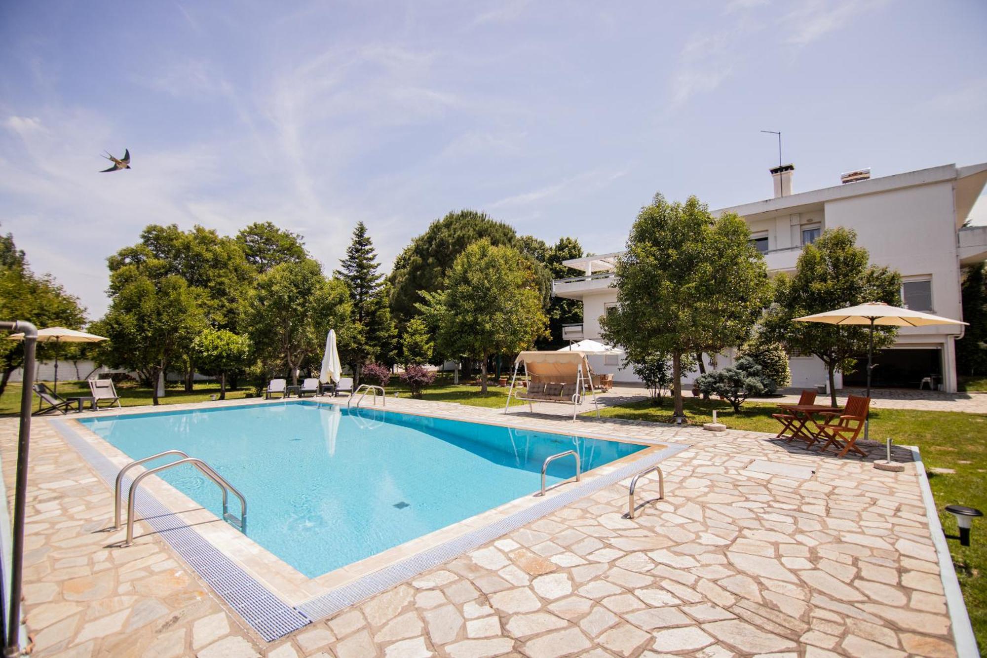 Zeusplace Poolvilla Natura Paralia Kateríni Exteriér fotografie